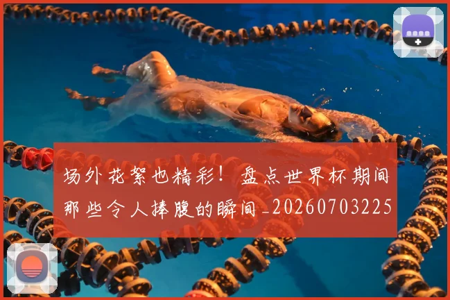 场外花絮也精彩!盘点世界杯期间那些令人捧腹的瞬间_20260703225327